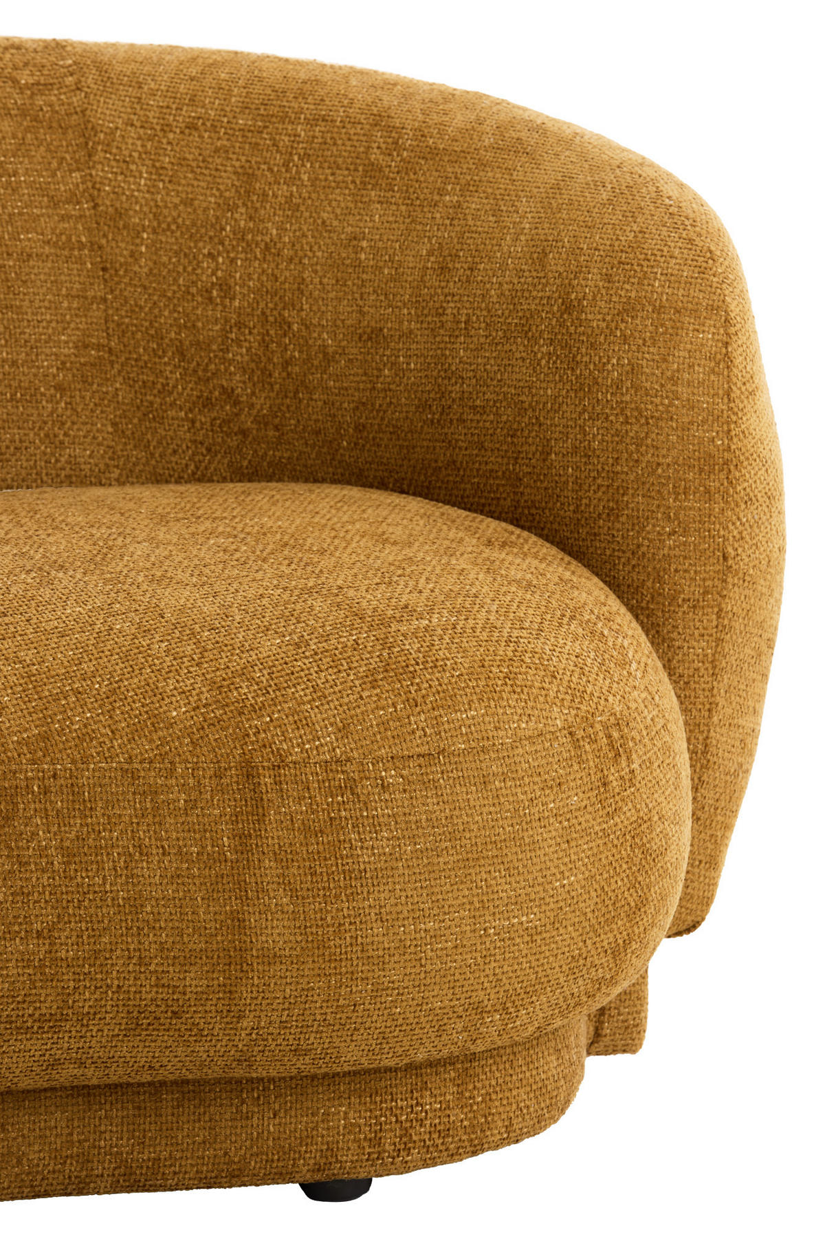 BANK Uvita Gelb 191/93/73 cm - Gelb, Holz (93/73/191cm) - Light & Living