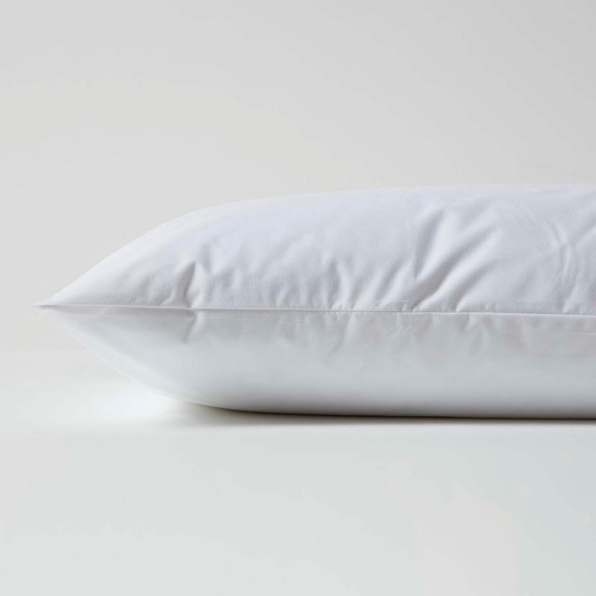 KISSENSCHONER wasserdicht 48/74 cm, 4er-Set mit Reißverschluss - Weiß, Textil (48/74cm) - Homescapes