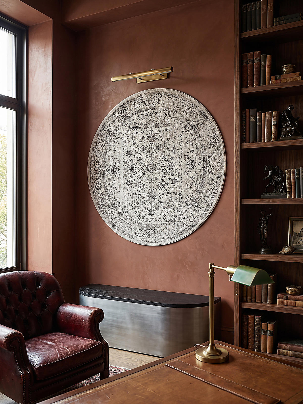 RUNDTEPPICH Orientalisch KAVALA Polyester Creme 200 x 200 cm - Beige, Textil (200/200cm) - KADIMA DESIGN