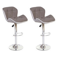 BARHOCKER taupe 2er-Set - Taupe, Textil (44/106/49cm) - MCW
