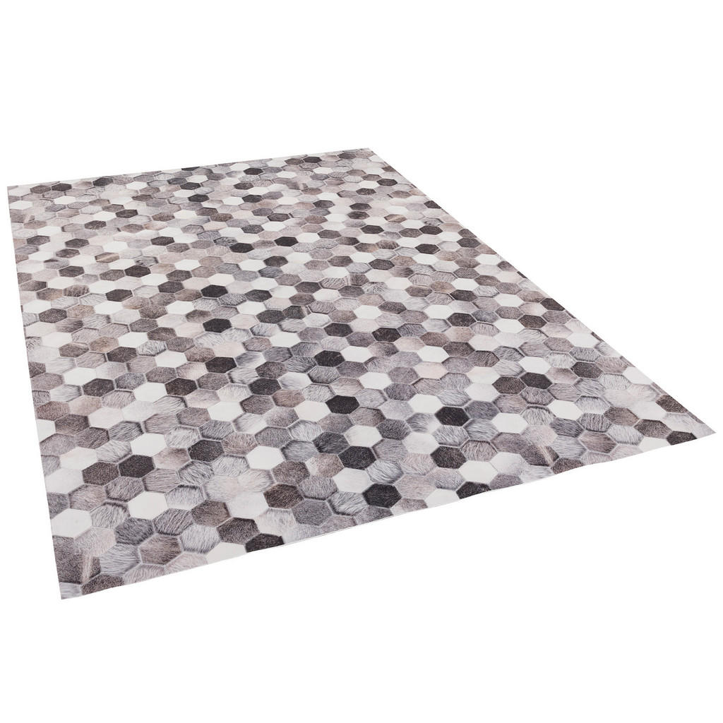 Thumbnail - Pergamon Kunstfaser, Beige, Grau, Textil, Rechteckig, 200x290 cm, Teppiche & Böden, Teppiche, Fellteppiche