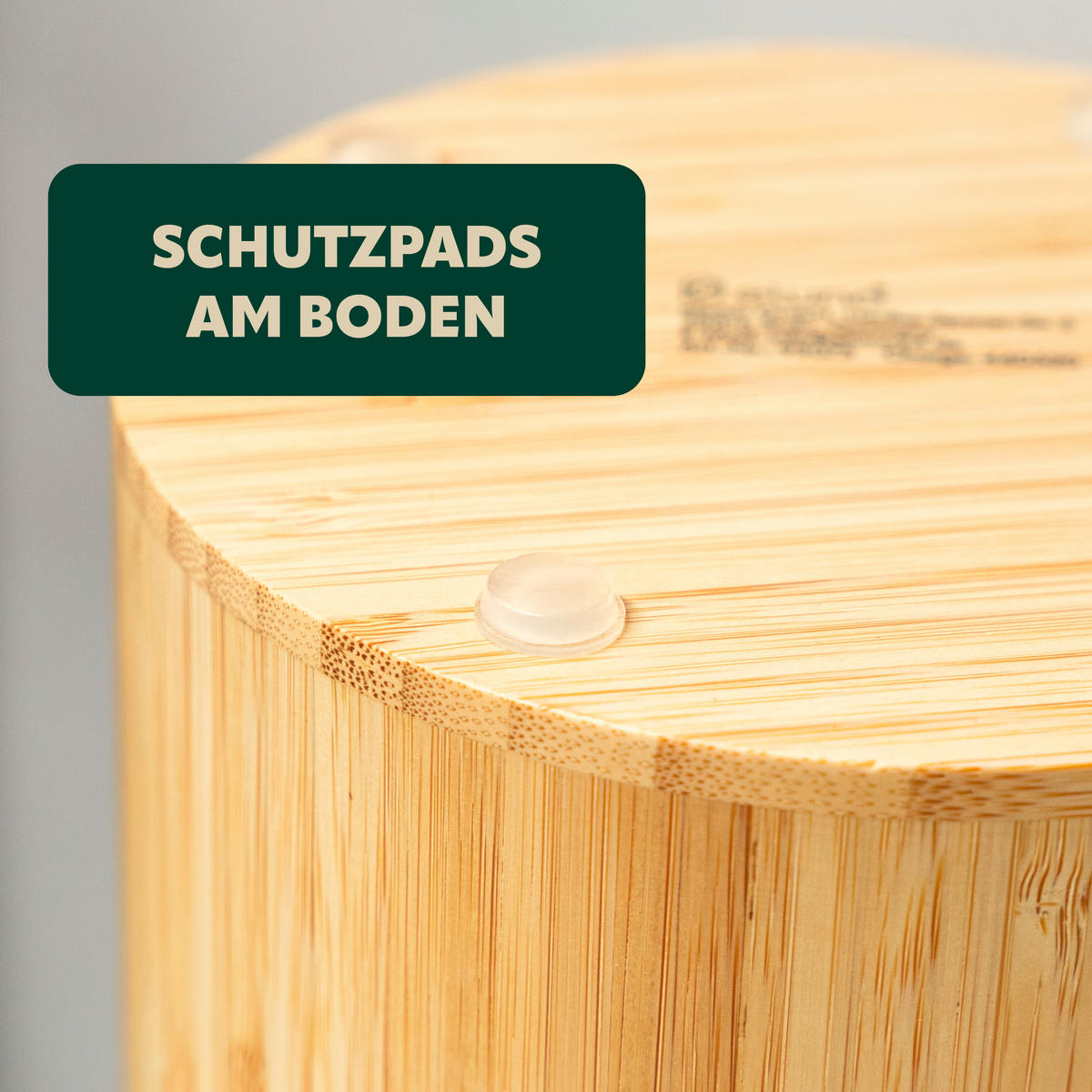 TOILETTENPAPIERAUFBEWAHRUNG, für 4 Rollen, Bambus - Braun, Holz (14.5/42/14.5cm) - eluno