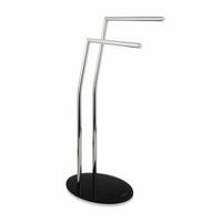 HANDTUCHHALTER STAND - Schwarz, Glas (23/82/50cm) - MÖVE