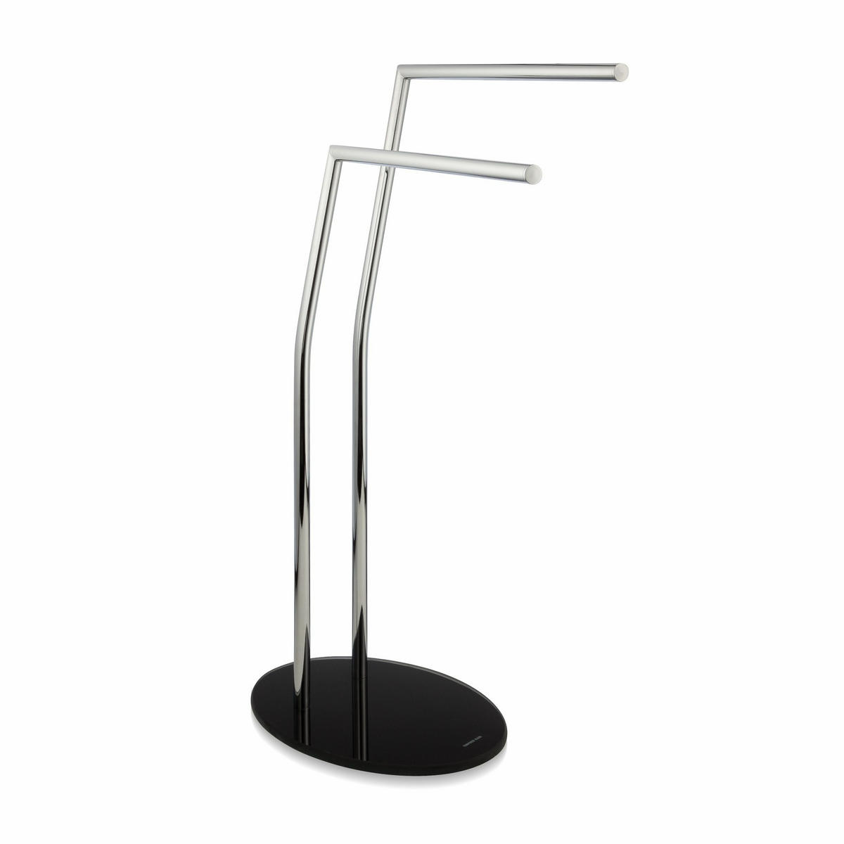 HANDTUCHHALTER STAND - Schwarz, Glas (23/82/50cm) - MÖVE