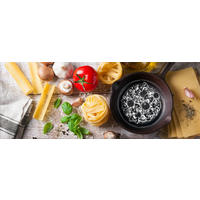 GLASBILD 80x30 cm Küche mediterran - Multicolor, Glas (80/30cm) - artissimo