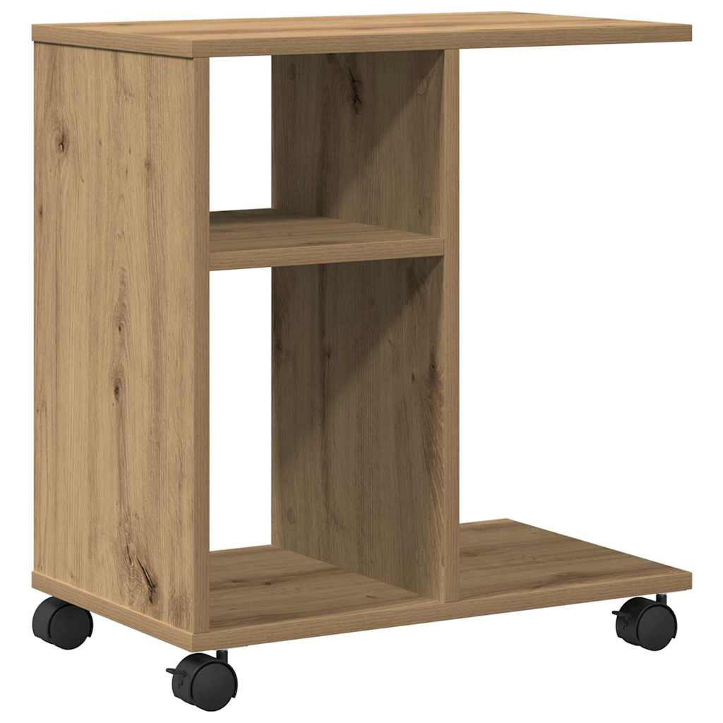 vidaXL Beistelltisch Braun 30x55x50 cm