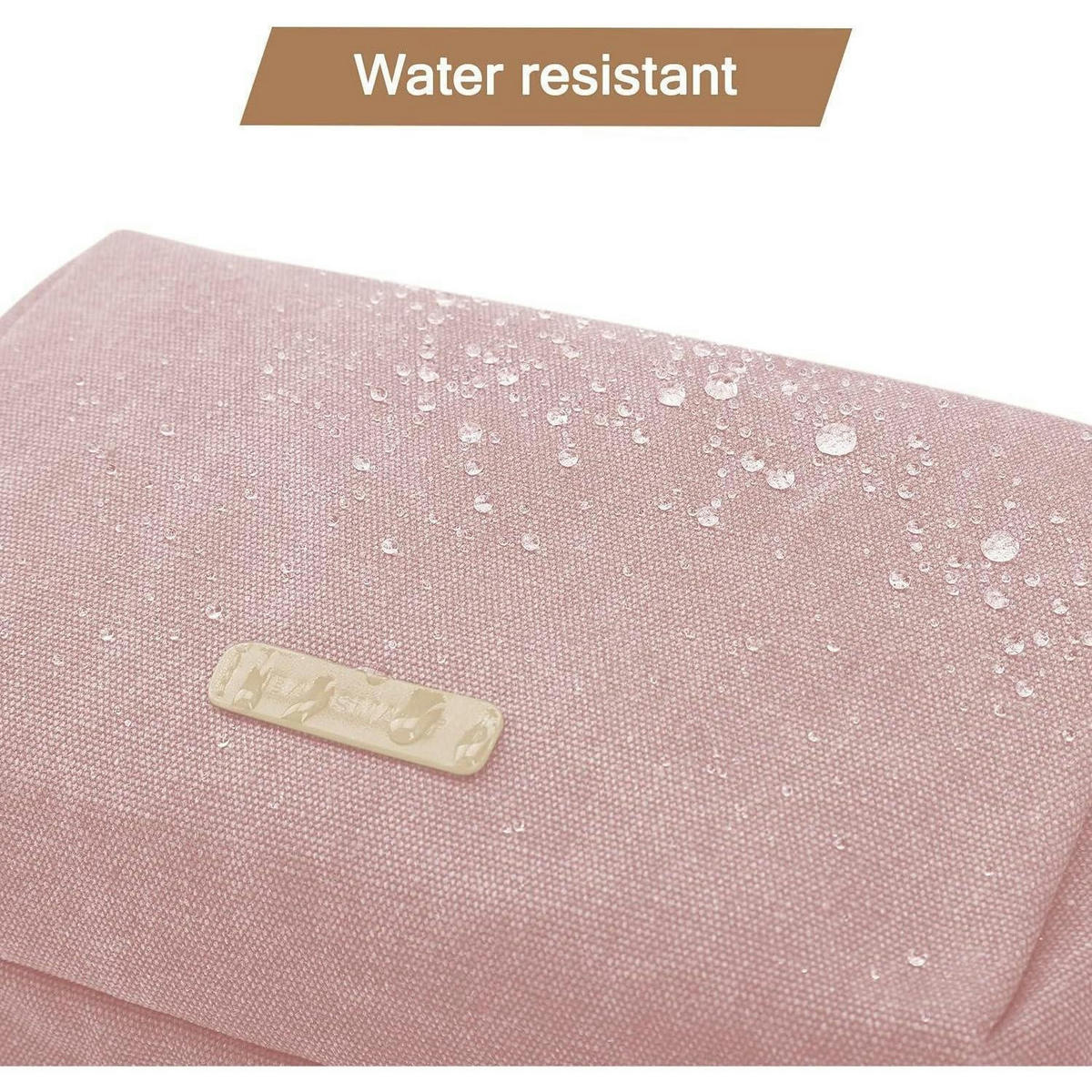 KULTURTASCHE mit Doppelreißverschluss 25 cm Rosa - Rosa, Textil (15/14/25cm)