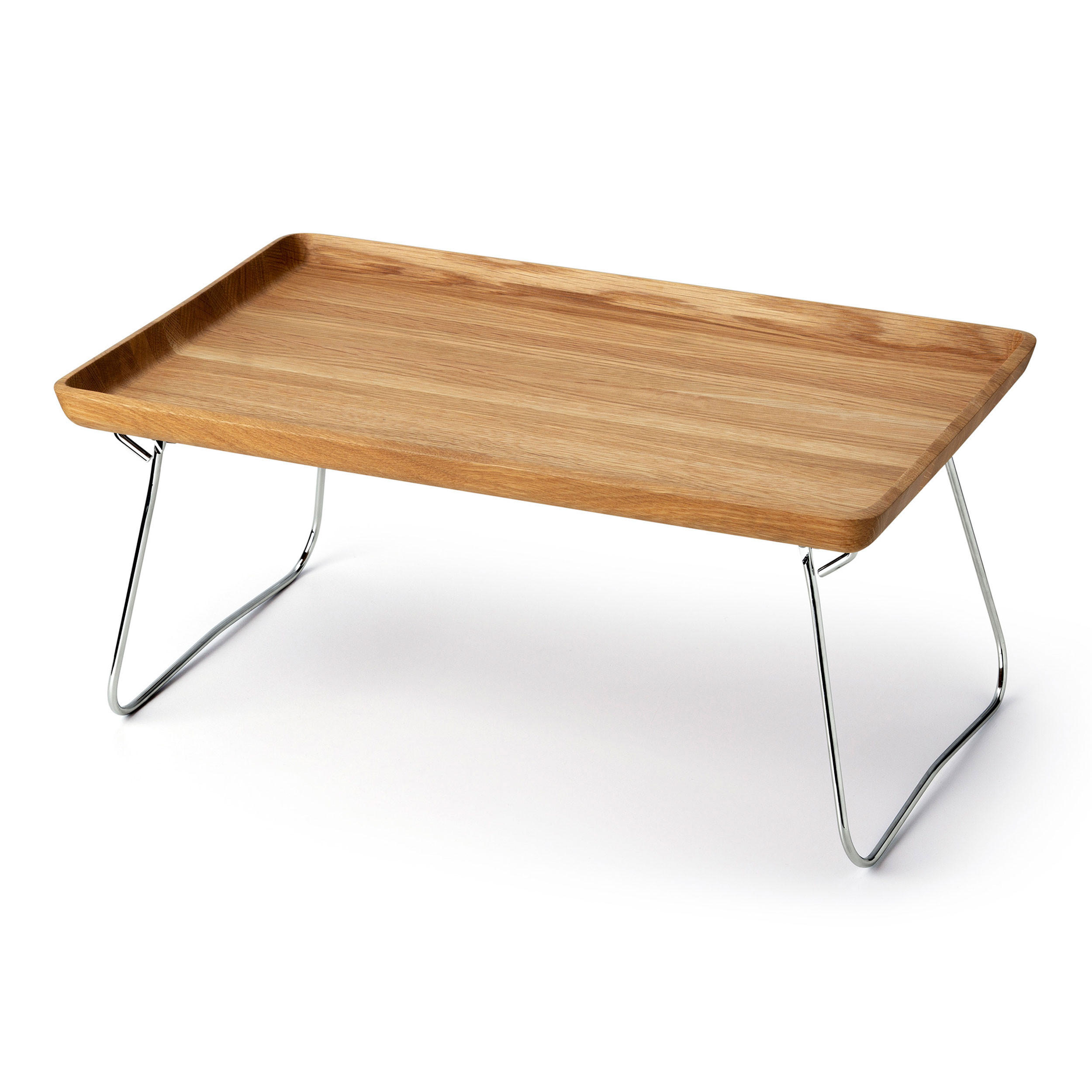 BETTTABLETT, Eichenholz, 53 x 32 cm - Birkefarben, Holz (33/8/54cm) - Continenta