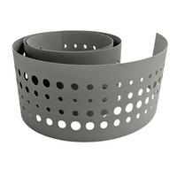 SICHTSCHUTZSTREIFEN zaun|zu PREMIUM dekor Pulse Sichtschutz Steingrau 2,55m - Graubraun, Kunststoff (255/19cm) - ZAUN|ZU