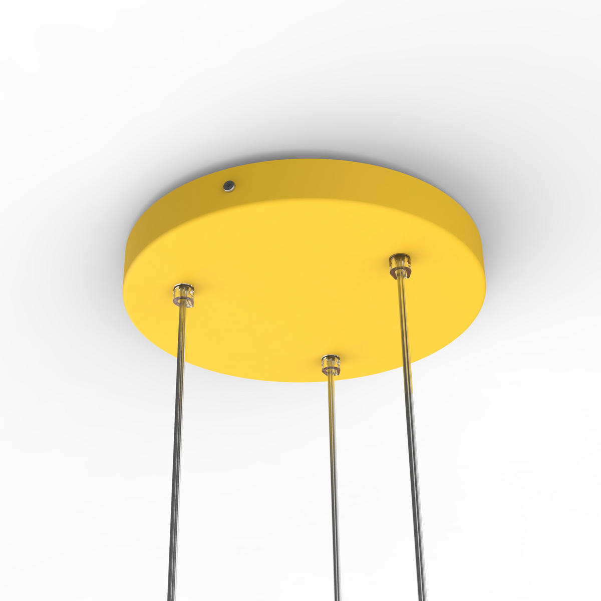 LED-HÄNGELEUCHTE - Gelb, Metall (2/100/2cm) - Lumicom