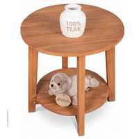 BEISTELLTISCH Milton - Naturfarben, Holz (50/50/50cm) - Mr. Deko