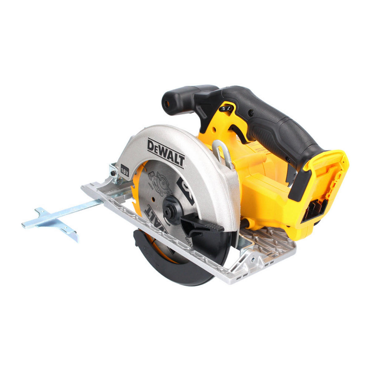 DEWALT DCS 391 N Akku Handkreissäge 18 V 165 mm + Sägeblatt - ohne Akku, ohne Ladegerät - Multicolor, Kunststoff (30/22/22cm) - DeWalt
