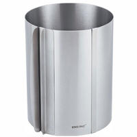 TORTENRING Silber 16/16/20 cm KH1794 - Silberfarben, Metall (16/20/16cm) - Kinghoff 