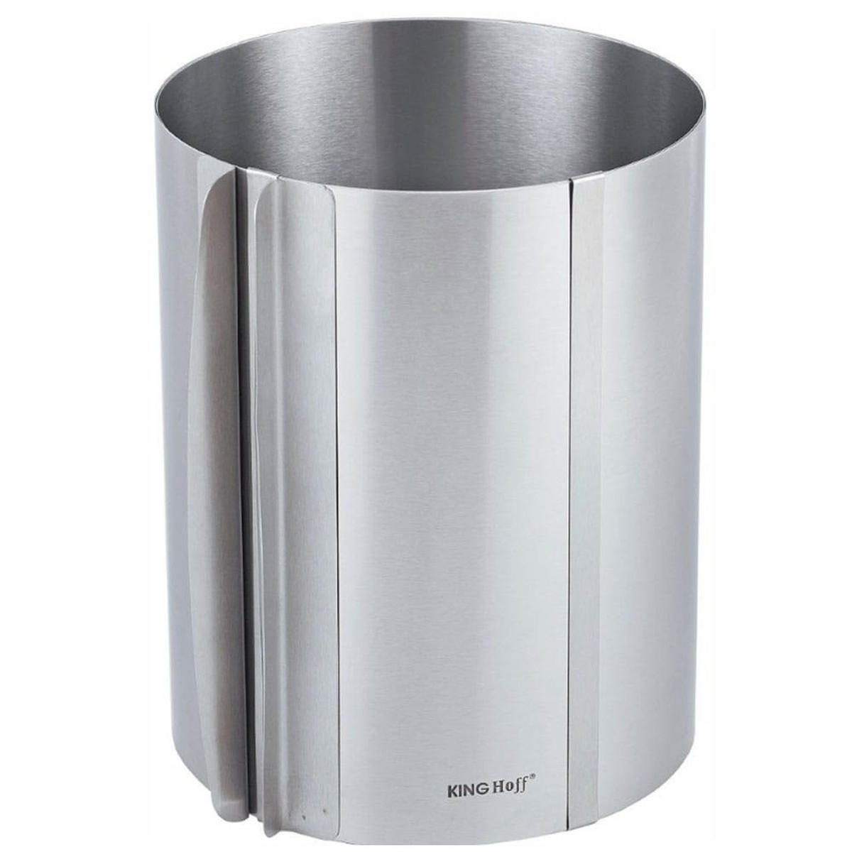 TORTENRING Silber 16/16/20 cm KH1794 - Silberfarben, Metall (16/20/16cm) - Kinghoff 