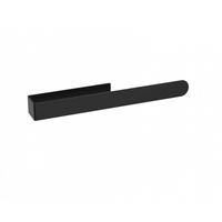 HANDTUCHSTANGE , Wandmontierter Handtuchhalter 37 cm - Schwarz, Metall (4.1/1/37cm) - BELZ