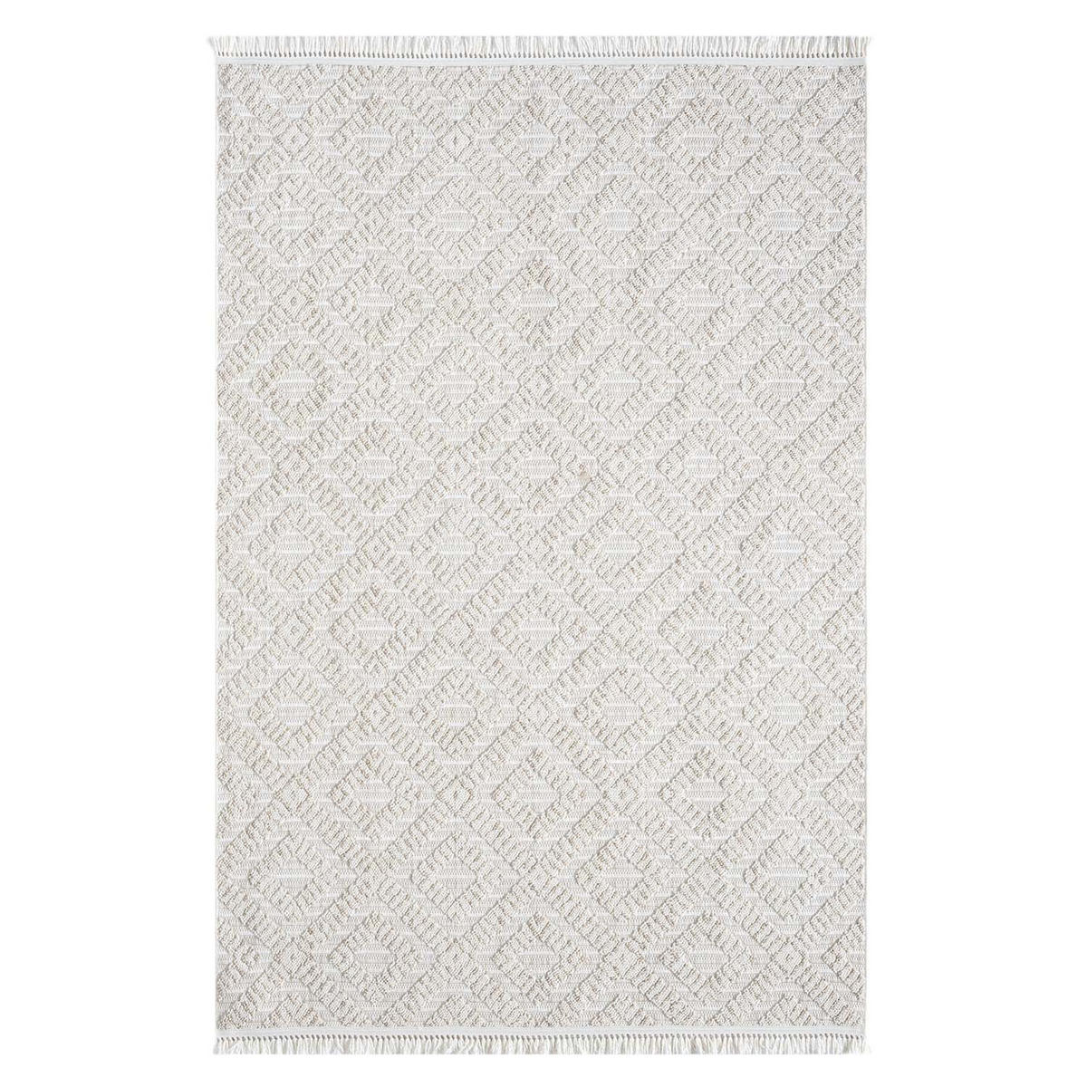 KURZFLOR-TEPPICH Clasico 8927 Beige 200x290 cm - Beige, Textil (200/290cm) - carpet city