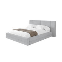 POLSTERBETT mit Bettkasten und Lattenrost, Bett mit Matratze H3/H4 - TEVO 160x200 Grau - Anthrazit, Holzwerkstoff/Textil (160/200cm) - ALTDECOR