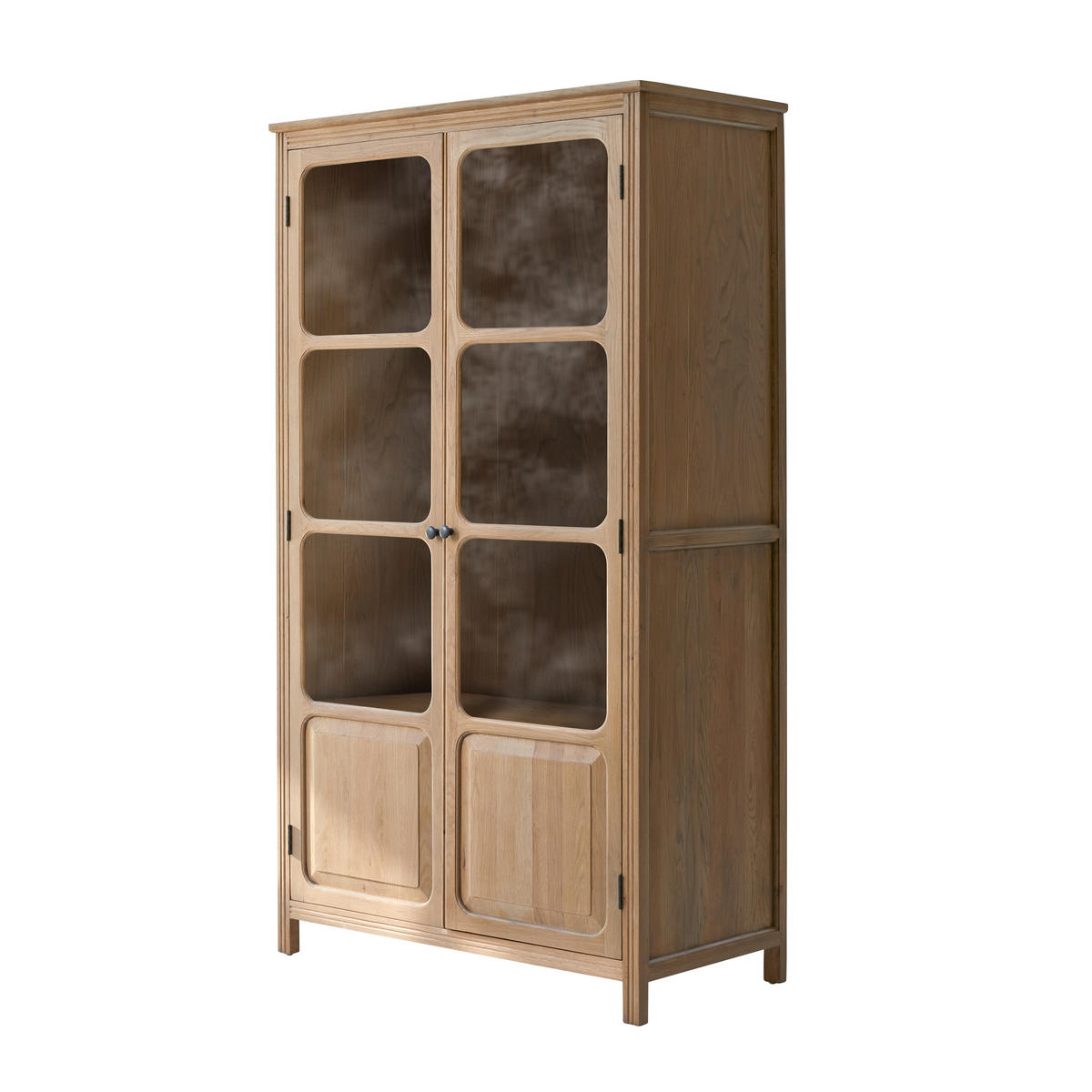 SCHRANK Marthe Natur aus Eiche - Naturfarben, Holz (102/182/51cm) - Tikamoon