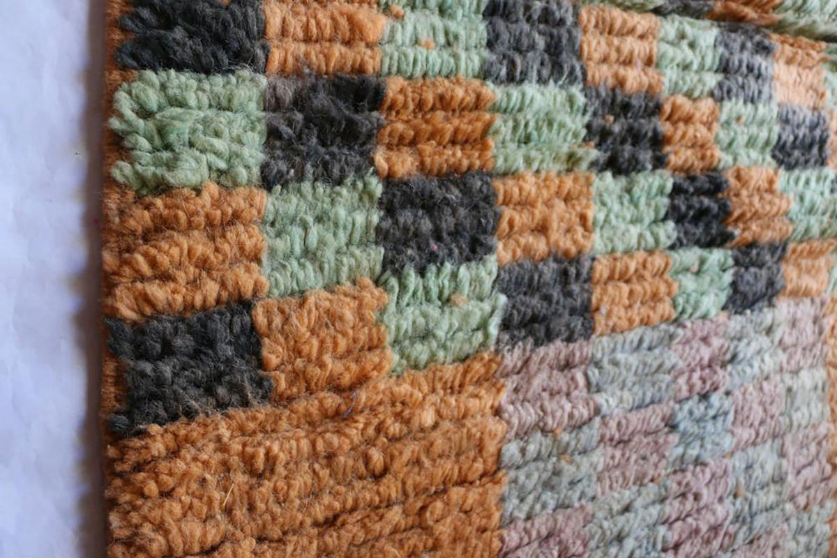 BERBERTEPPICH aus reiner Wolle 78x 743 cm - Multicolor, Naturmaterialien (78/743cm) - AFK Living