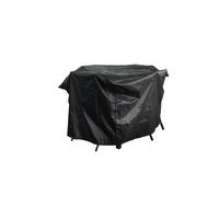 SCHUTZHÜLLE für Gartenmöbel Obal Schwarz 165 x 140 x 105 cm - Schwarz, Kunststoff (140/105/165cm) - Concept Usine