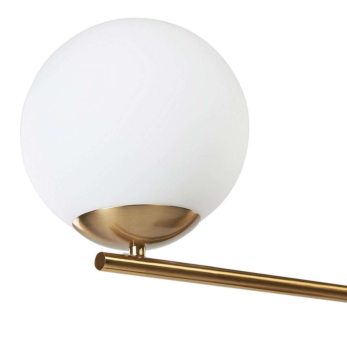 TISCHLAMPE Hondo 18/46/65 cm - Schwarz, Keramik (18/46/65cm) - Beliani