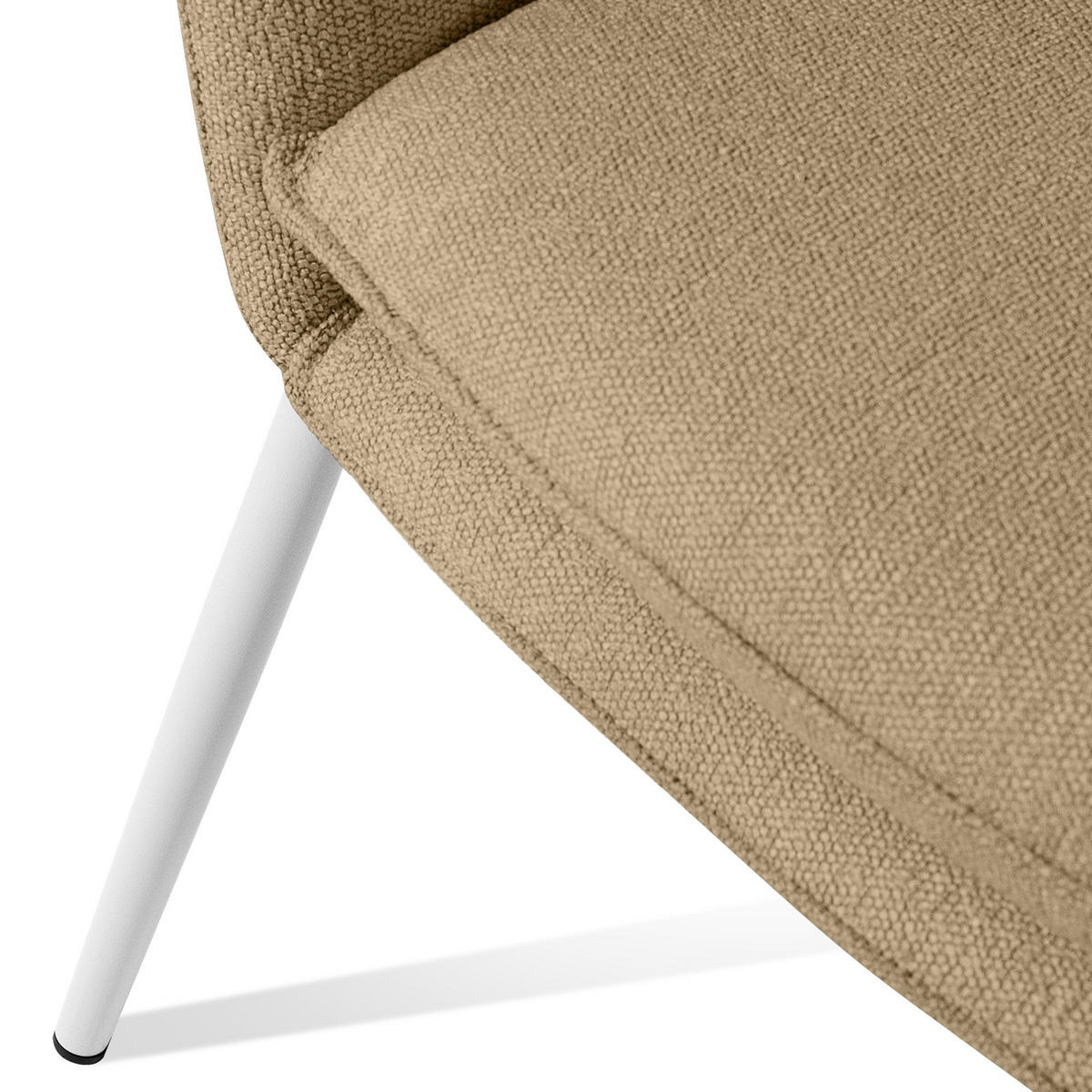 GARTENSESSEL SOLIS Loungesessel, - Beige, Textil/Metall (69/76/66cm) - KONSIMO®