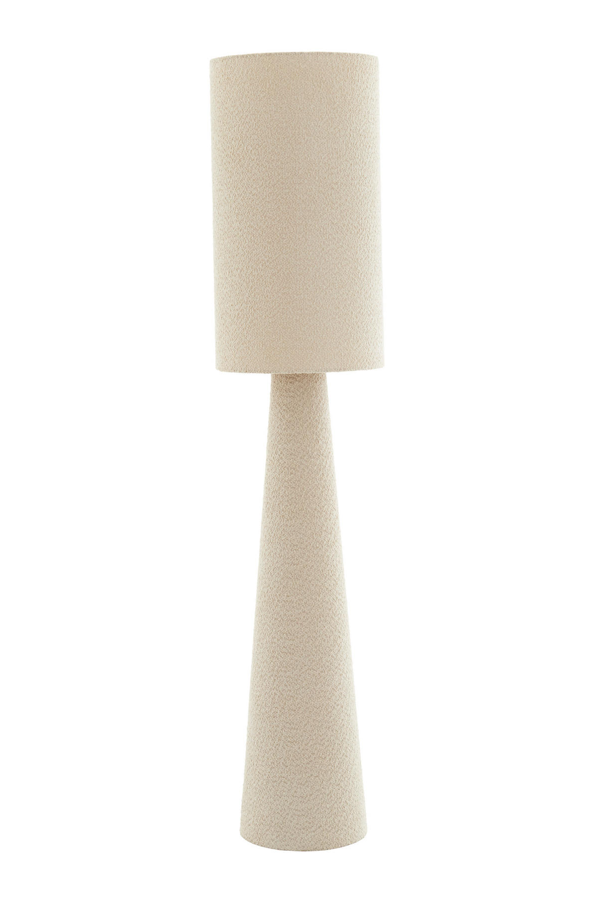 STEHLAMPE - Braun - 38/38/180 cm - Braun, Textil (38/38/180cm) - Light & Living