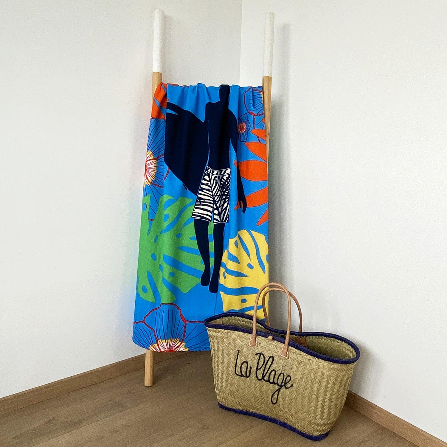 Thumbnail - LE Comptoir DE LA Plage Mikrofaser, Mehrfarbig, Textil, 90x170 cm, Badtextilien, Strandtücher