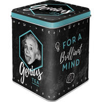 TEEDOSE Celebrities Einstein Genius Tea - Multicolor, Metall (1/9.5cm) - Nostalgic-Art