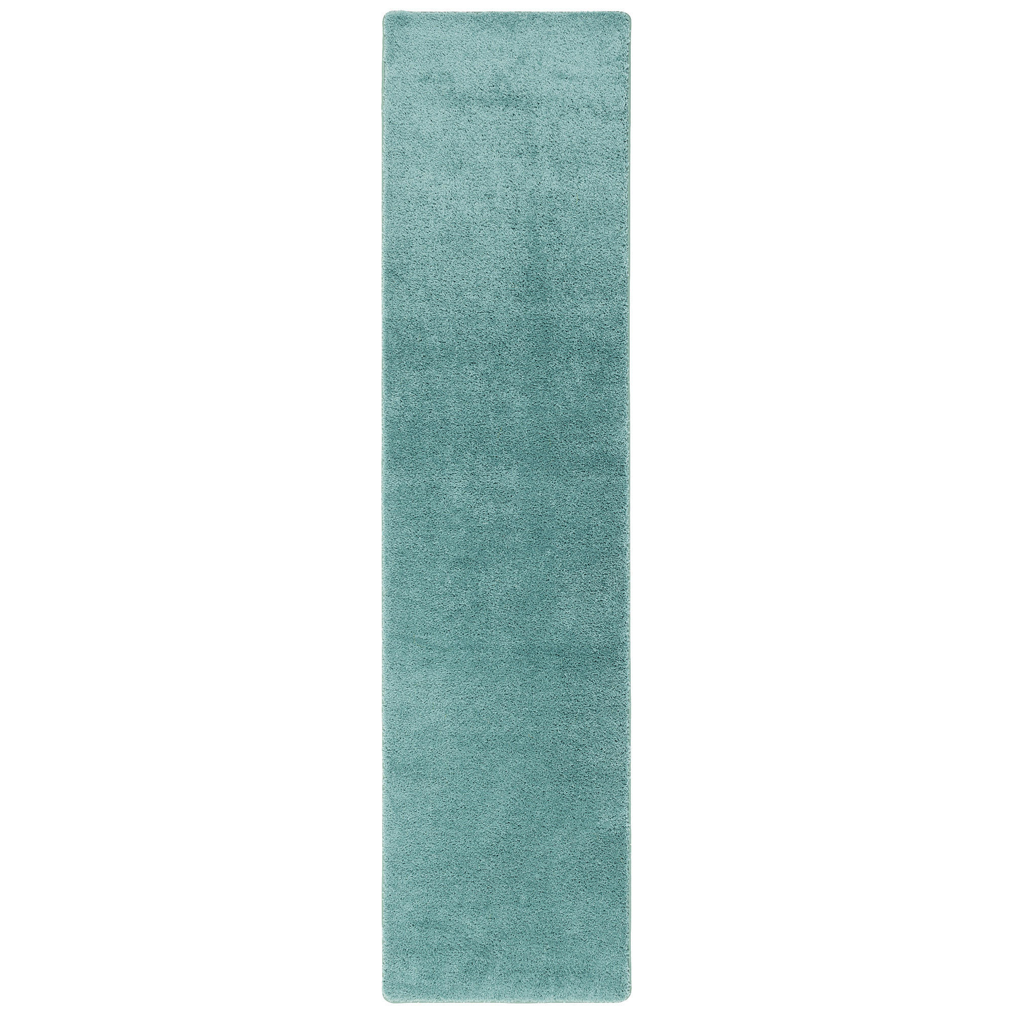 HOCHFLOR SHAGGY LÄUFER TEPPICH PALACE - Mintgrün, Textil (80/200cm) - Snapstyle