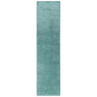HOCHFLOR SHAGGY LÄUFER TEPPICH PALACE - Mintgrün, Textil (80/200cm) - Snapstyle