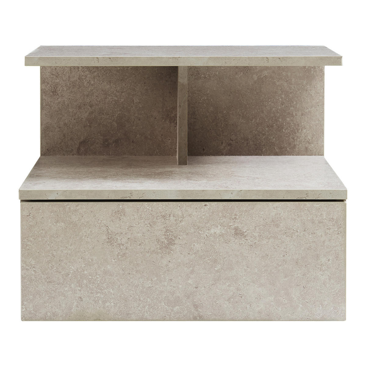 WANDSCHRANK Amberg - Graubraun, Holzwerkstoff (40/31/35cm) - [en.casa]