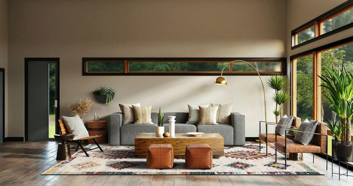 TEPPICH weich voluminös mehrfarbig - Multicolor, Textil (200/290cm) - AFK Living