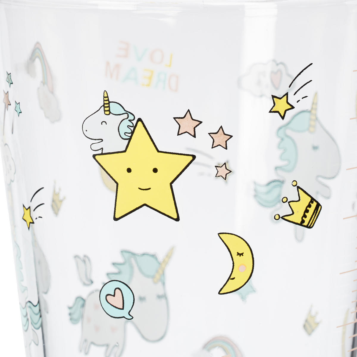 4XKINDERGLAS - Transparent, Glas/Kunststoff (0.45L) - Relaxdays