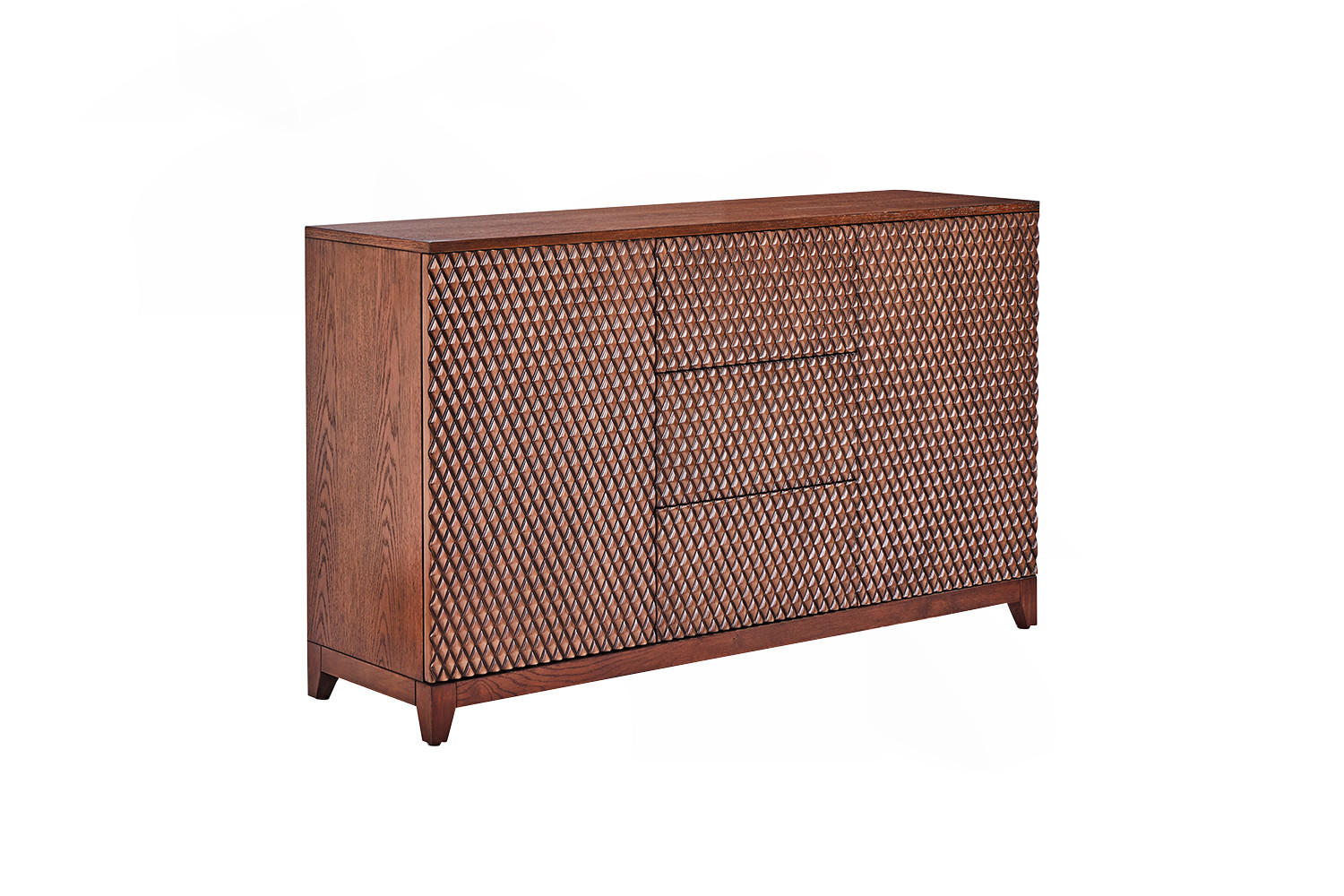 SIDEBOARD COPAS Braun Holz - Braun, Eichenholz/Holz (140/85/40cm) - KAWOLA