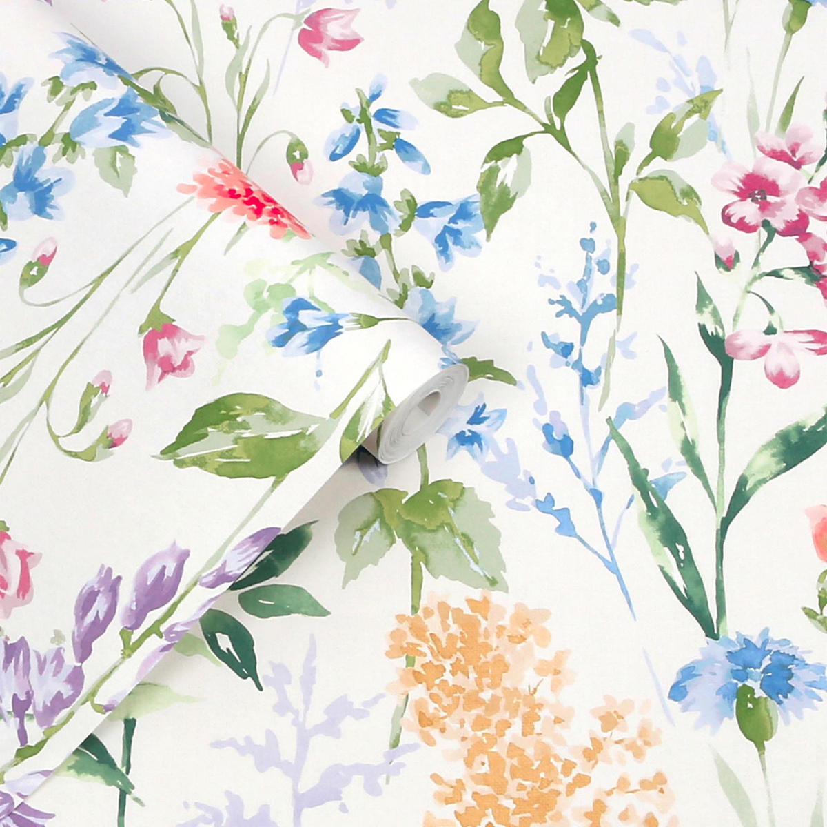 VLIESTAPETE Elston Garden - Multicolor, Papier/Kunststoff (52/1000cm) - LAURA ASHLEY