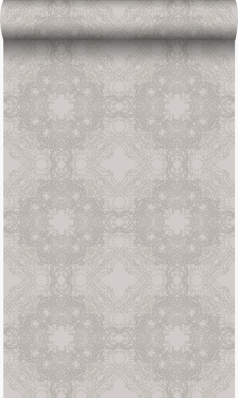 TAPETE grafische Form 53 cm x 10.05 m - Braun, Papier (53/1000cm) - Origin Wallcoverings