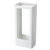 SCHIRMSTÄNDER Tower weiß12/22/50 cm - Weiß, Metall (22/44/12cm) - Yamazaki