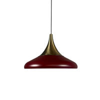 PENDELLEUCHTE Paladin - Bordeaux, Metall (35/35/28cm) - Bamyum