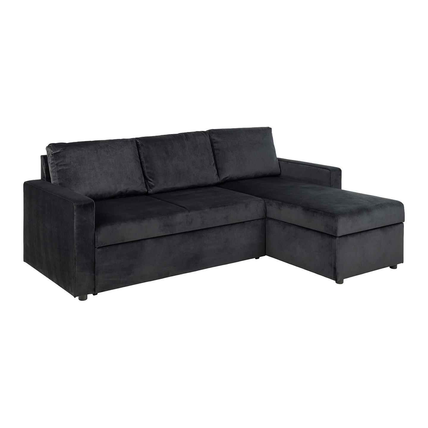 ebuy24 Schlafsofa Anthrazit 218x155 cm