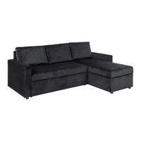 SCHLAFSOFA anthrazitgrau - Anthrazit, Holzwerkstoff (218/155cm) - ebuy24