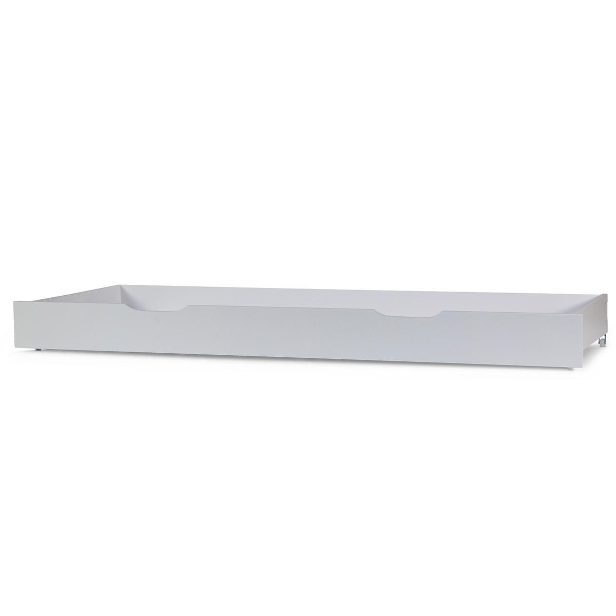 BETTSCHUBKASTEN Weiß 173 x 63 - Weiß, Holz - Homestyle4u