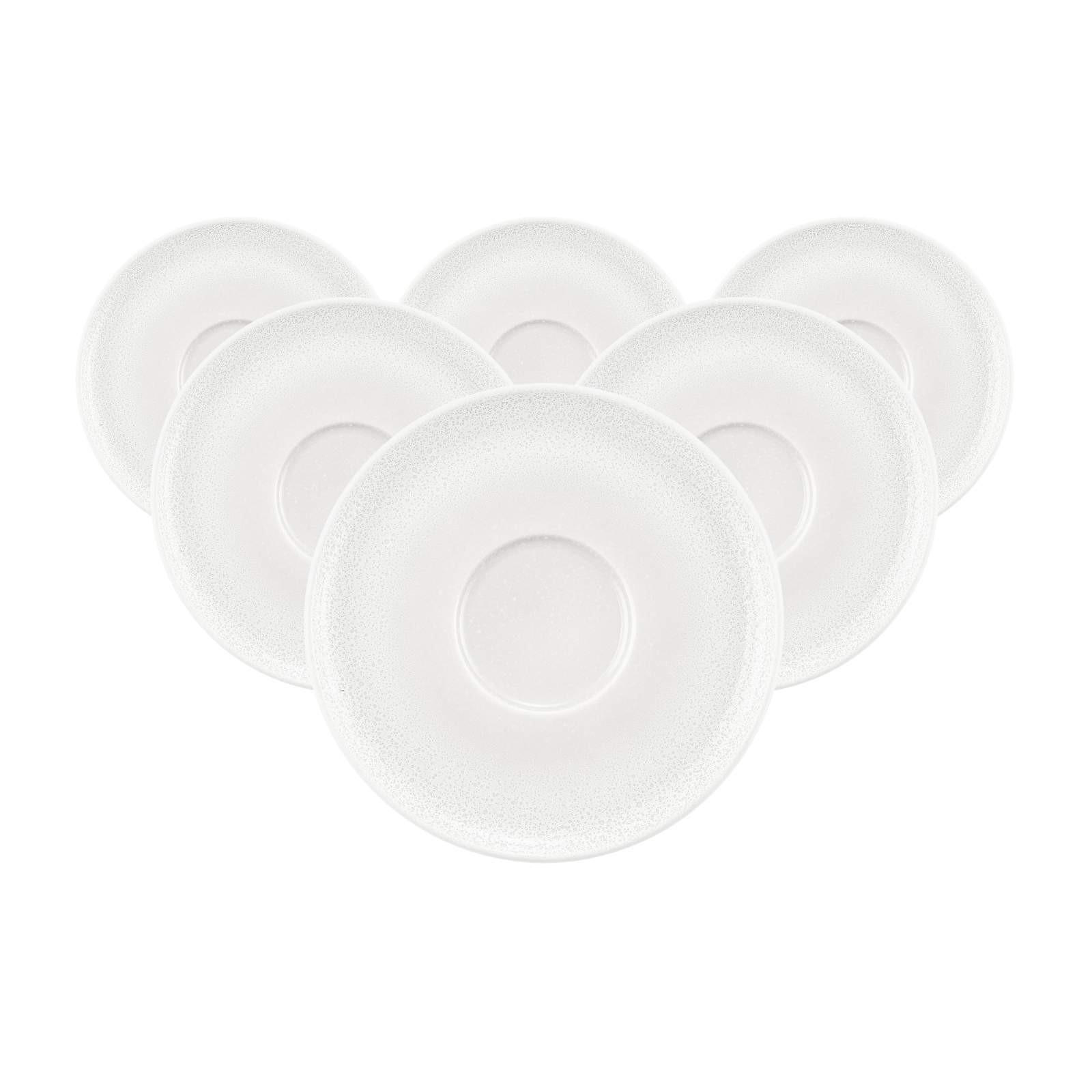 KOMBI-UNTERTASSEN Sento Home Aura white ø 16,2 cm 6er Set - Weiß, Keramik (16.2cm) - Seltmann Weiden