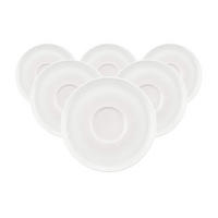KOMBI-UNTERTASSEN Sento Home Aura white ø 16,2 cm 6er Set - Weiß, Keramik (16.2cm) - Seltmann Weiden