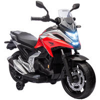 KINDER Elektro-Motorrad - Rot, Kunststoff/Metall (107/46/75cm) - AIYAPLAY