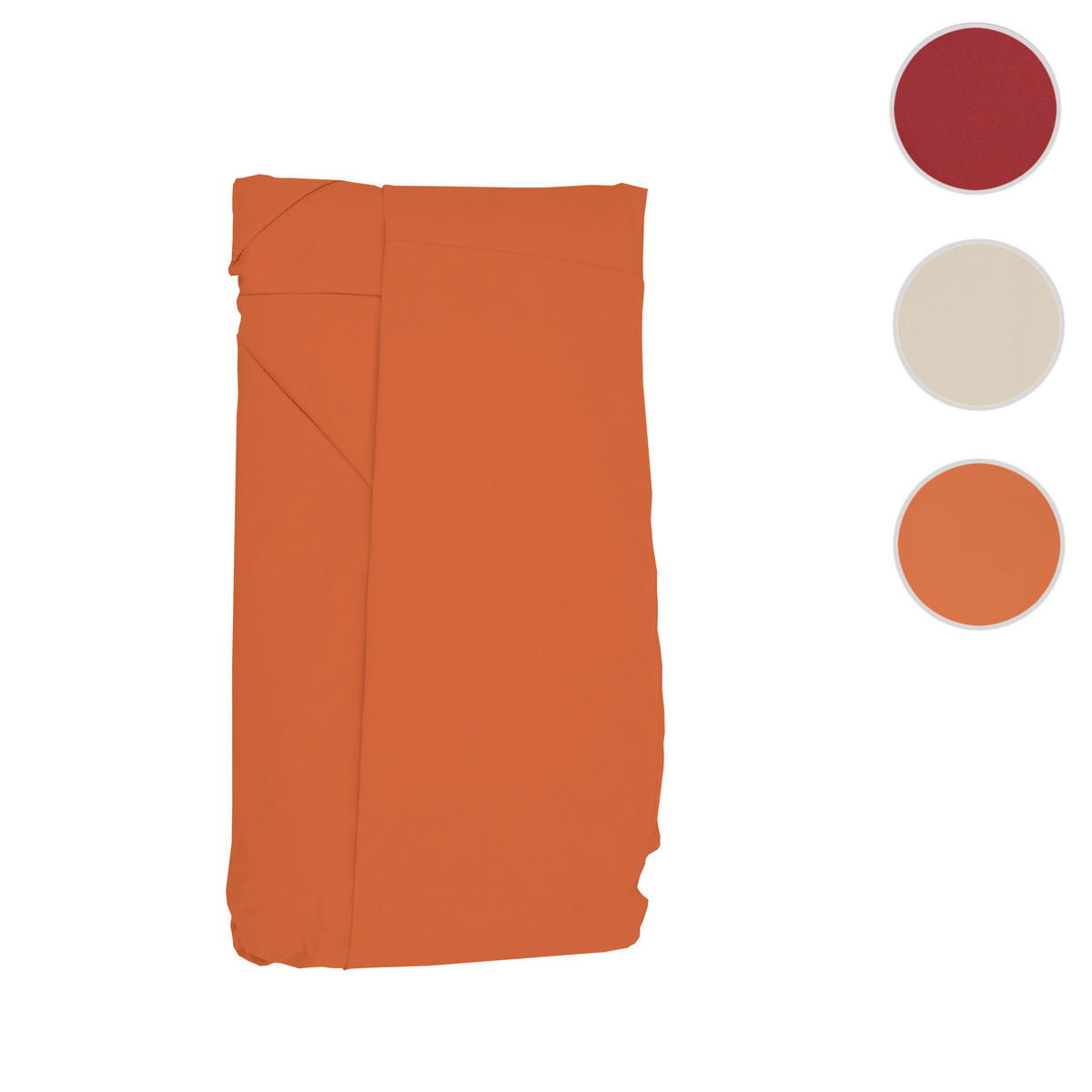 ERSATZ-BEZUG 8 STREBEN I RUND Orange - Orange, Textil (300/300cm) - MCW