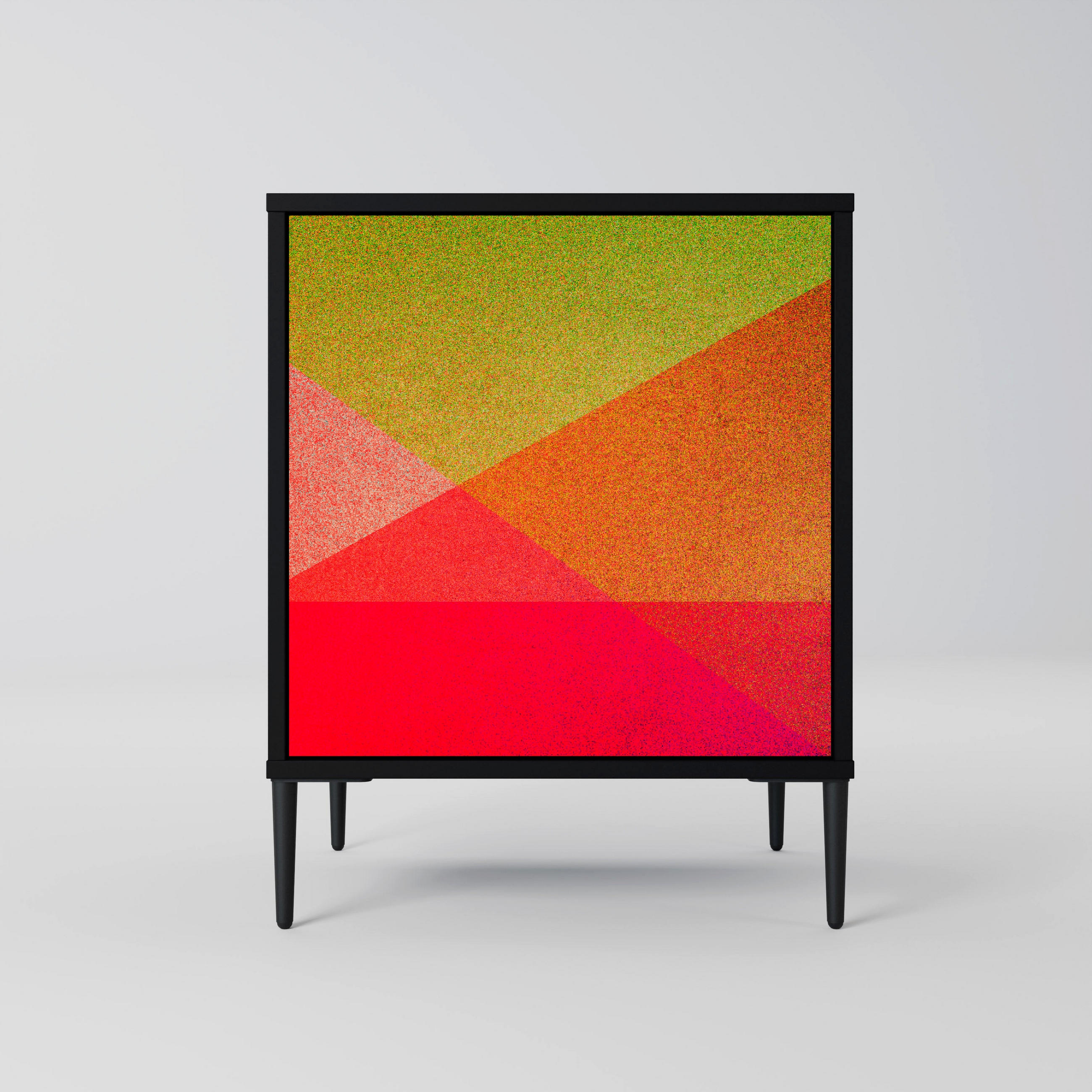 SpaceRebels Sideboard Schwarz 57.5x72.5x42 cm