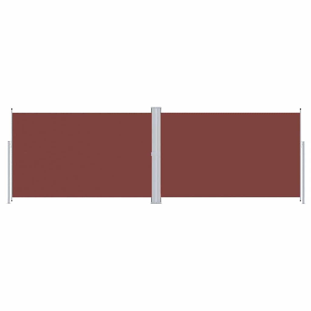 SEITENMARKISE Ausziehbar Braun 200x600 cm - Braun, Textil (600/200/600cm) - furnicato