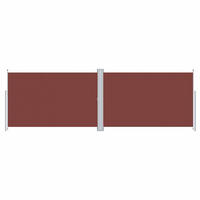 SEITENMARKISE Ausziehbar Braun 200x600 cm - Braun, Textil (600/200/600cm) - furnicato