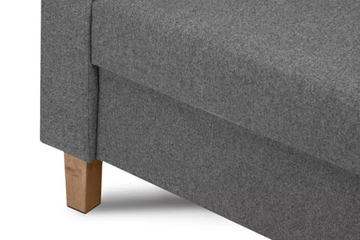 SESSEL ERISO mit Armlehnen und angenehmer Stoff zum Anfassen, Strukturstoff, dunkelgrau - Dunkelgrau/Braun, Textil (80/75/75cm) - KONSIMO®